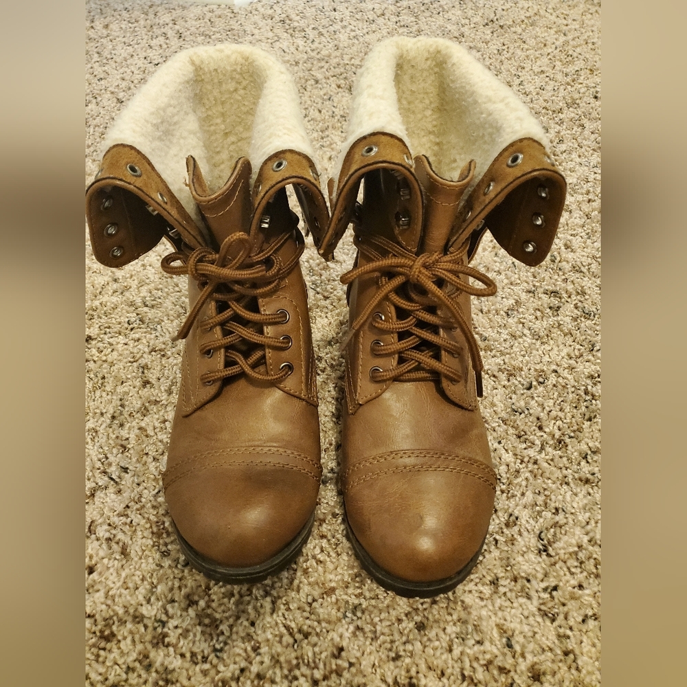 Soda 7.5 Combat Boots